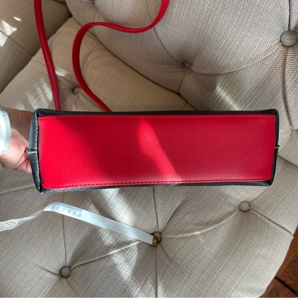 VEGAN Multicolor Block  Crossbody Handbag Peta Approved - Picture 4 of 9